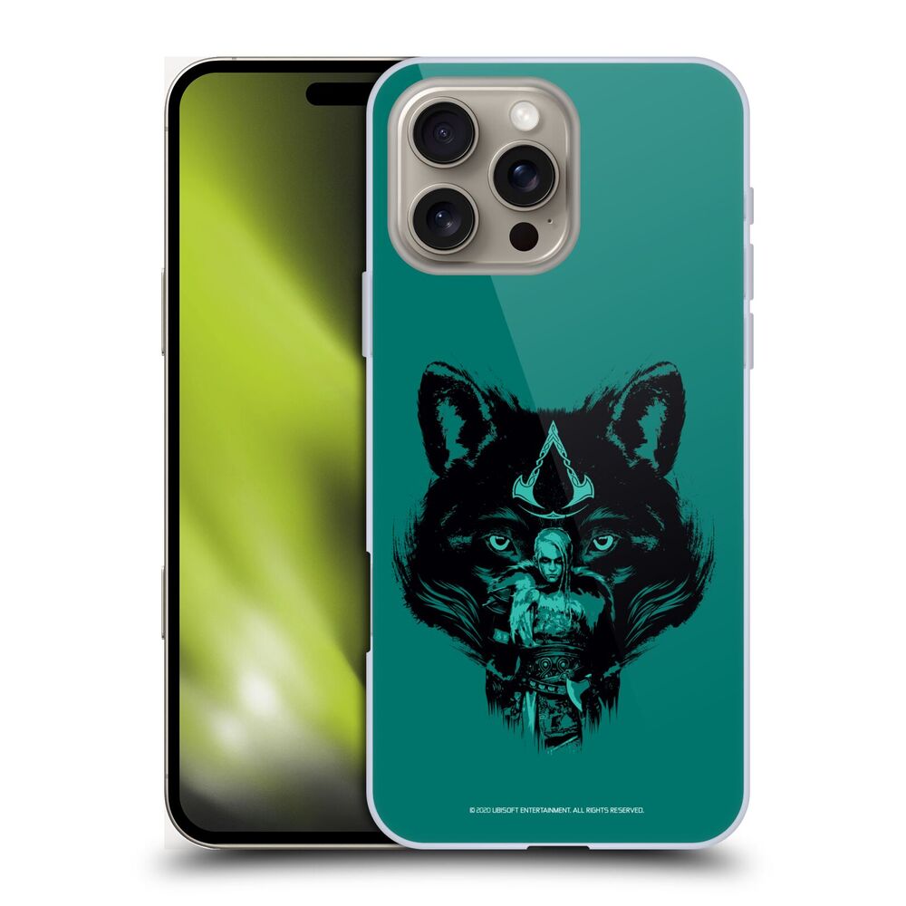 ASSASSINS CREED アサシンクリード - Valhalla Compositions / Wolf Kissed Female Eivor ハード case / Apple iPhoneケース - PGS